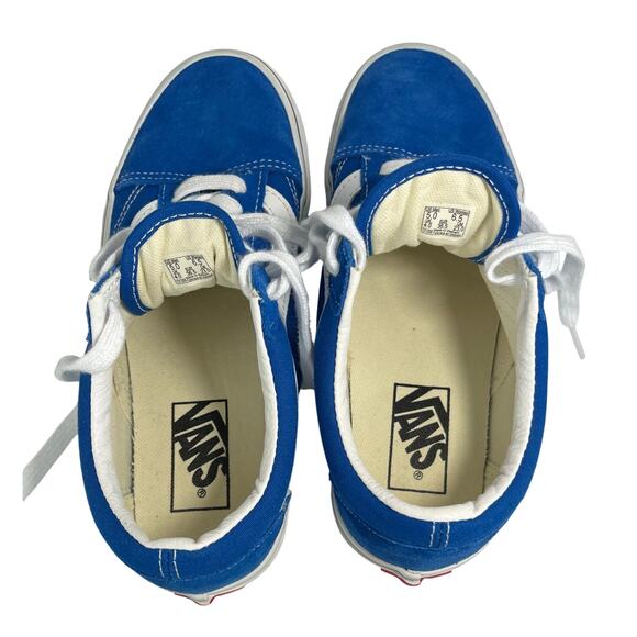 Vans Old Skool Skate Shoes Blue - Picture 8 of 10